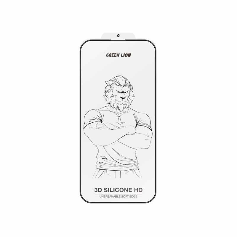 محافظ صفحه نمایش گرین مدل 3d silicon plus مناسب برای گوشی موبایل iphone 16 pro max محافظ صفحه نمایش گرین مدل 3d silicon plus مناسب برای گوشی موبایل iphone 16 pro max