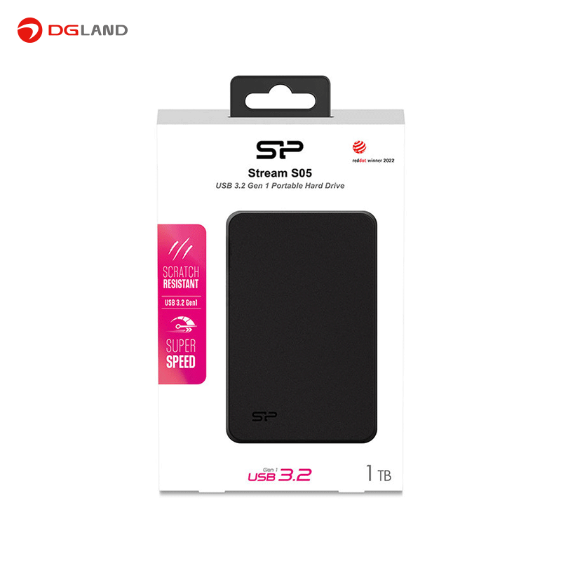 هارد اکسترنال سیلیکون پاور مدل Stream S05 ظرفیت 1 ترابایت