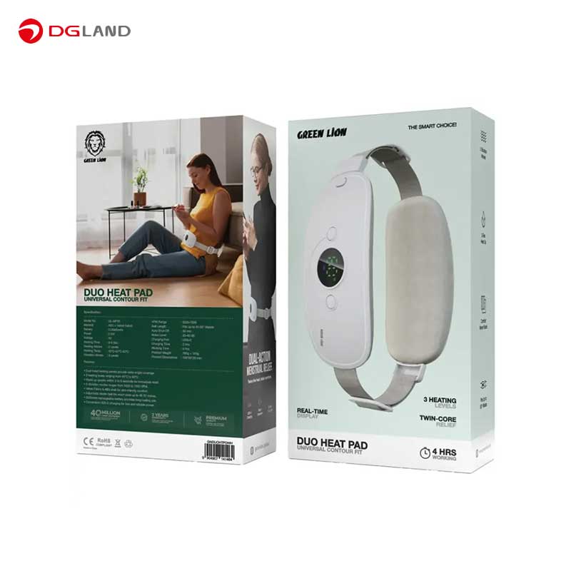 ماساژور قاعدگی دو طرفه گرین لاین مدل Duo GNDUOHTPD