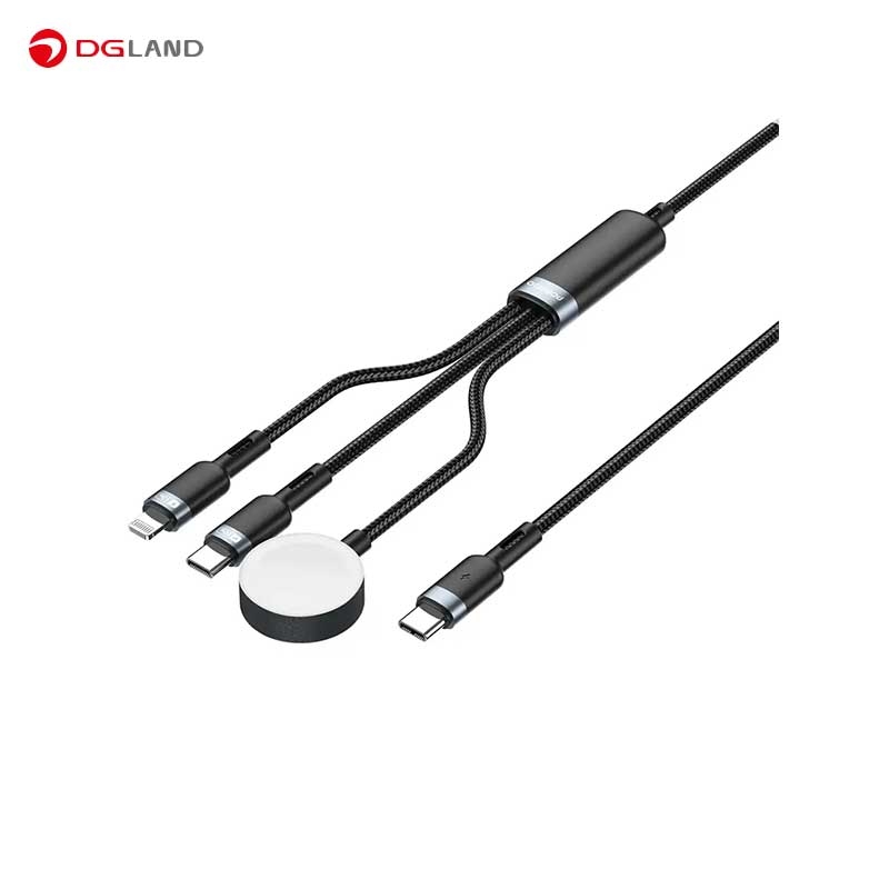 کابل شارژ 3 در 1 پرودو مدل Trio Link PDCCLWC60W