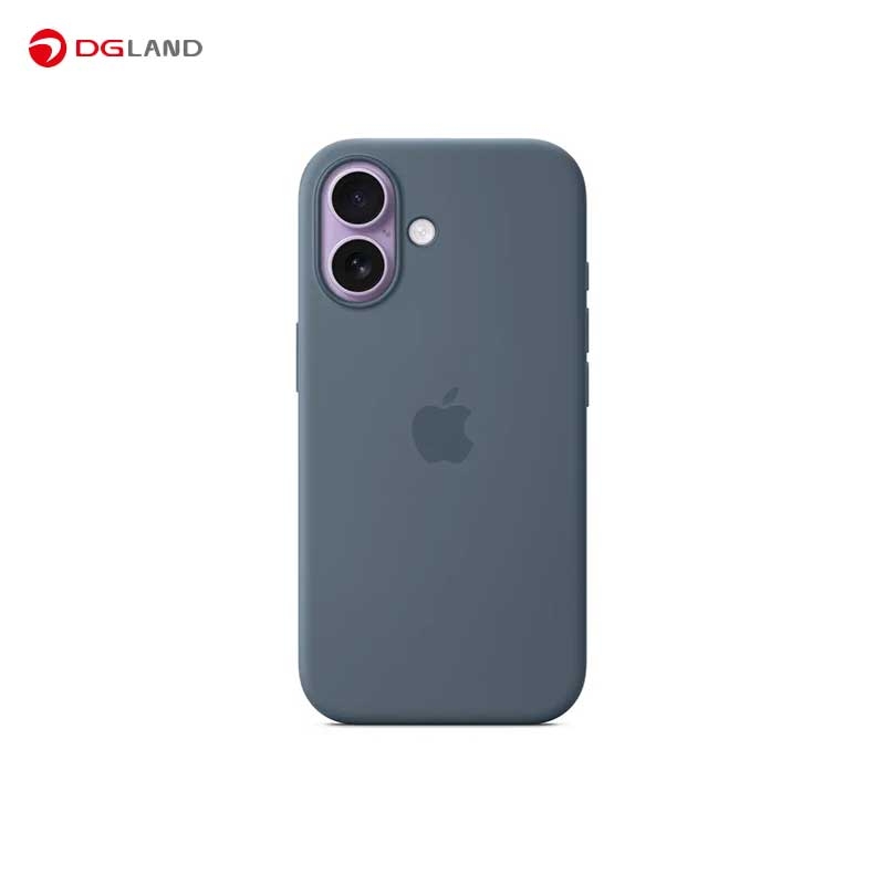 کاور اورجینال اپل مدل Mgew4 سیلیکونی همراه با مگ سیف مناسب برای گوشی موبایل اپل iPhone 17 