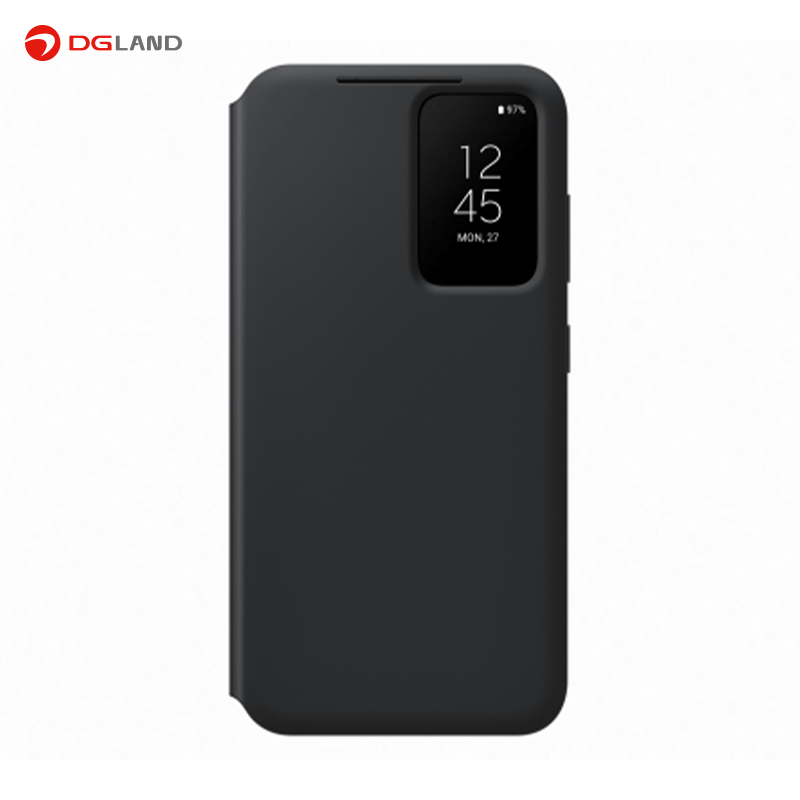 کاور محافظ لنز دار هوشمند سامسونگ مدل Smart View Wallet Case مناسب برای گوشی موبایل Galaxy S23 Plus کاور محافظ لنز دار هوشمند سامسونگ مدل Smart View Wallet Case مناسب برای گوشی موبایل Galaxy S23 Plus