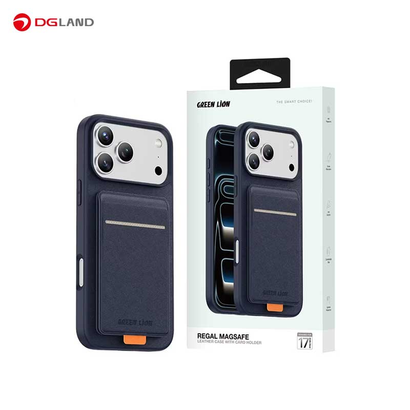 کاور گرین لاین مدل Regal MagSafe GNRLMG17PM مناسب برای گوشی موبایل اپل iPhone 17 Pro Max