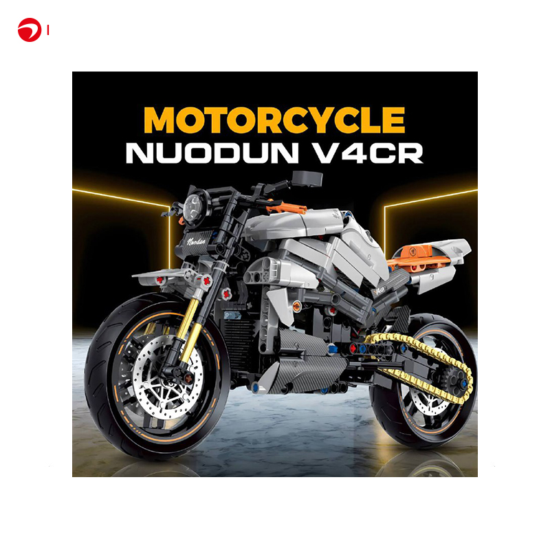 لگو تکنیک موتور مدل Nuodun V4CR Motorcycle 