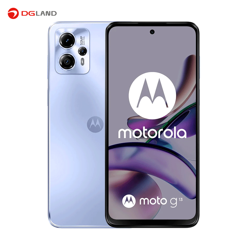 گوشی موبایل موتورولا مدل Moto G13 دو سیمکارت با ظرفیت 128 گیگابایت و رم 4 گیگابایت به همراه هدیه هندزفری