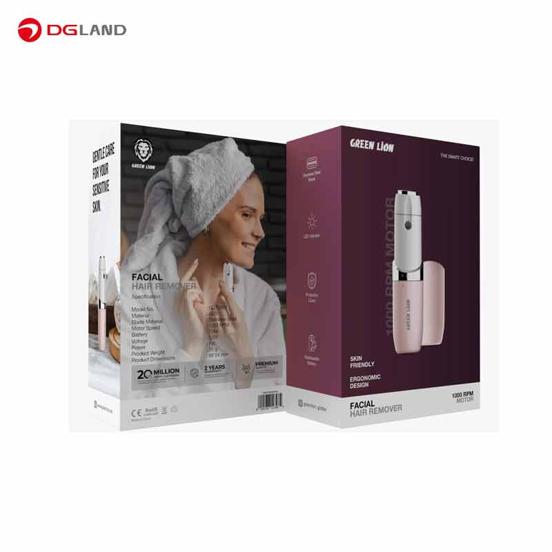ماشین اصلاح صورت بانوان گرین لاین مدل Facial Hair Remover GNFHRRVR