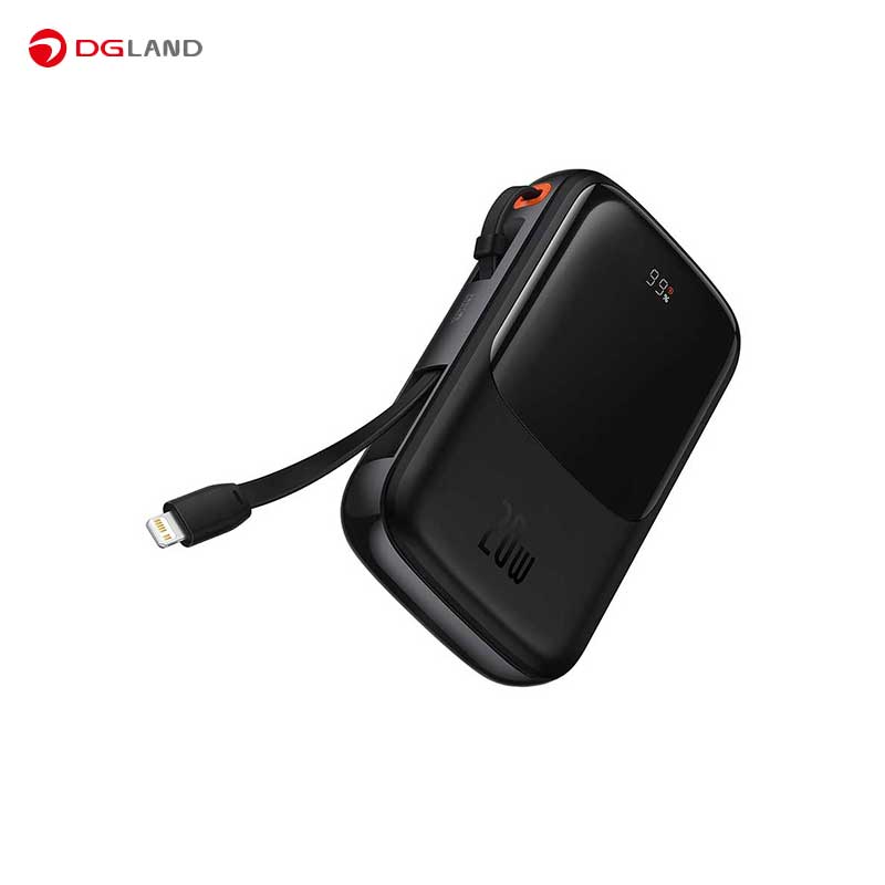 پاوربانک 20 وات بیسوس مدل Qpow Pro PPQD060001 ظرفیت 10000 میلی آمپر ساعت
