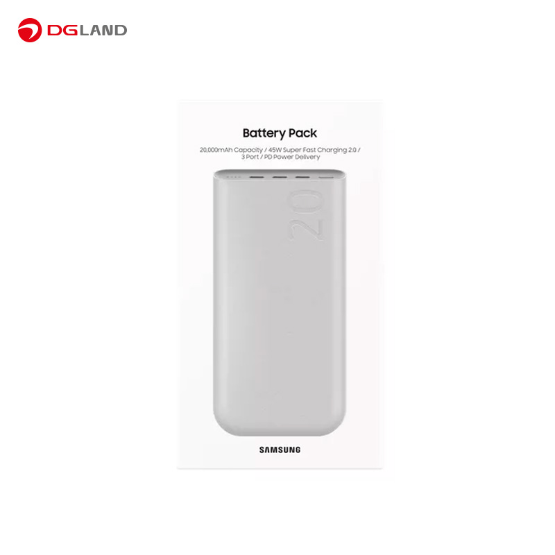 پاوربانک سامسونگ مدل Battery Pack EB-P4520 ظرفیت 20000 میلی آمپرساعت
