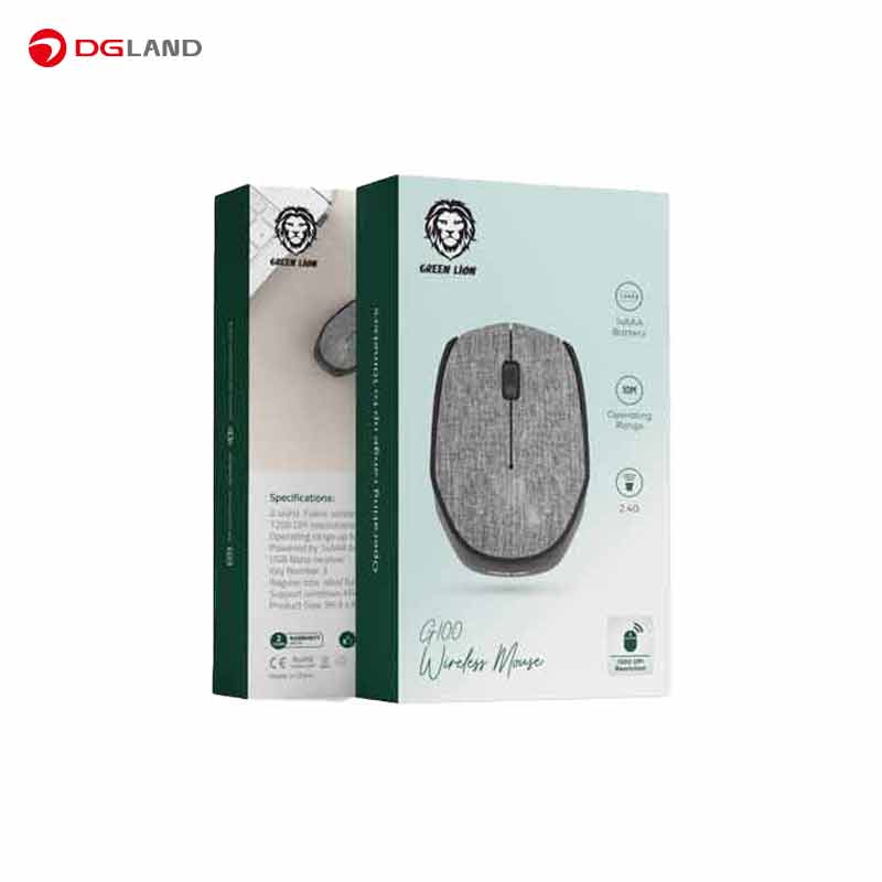 ماوس بی سیم گرین لاین مدل GNM100GY