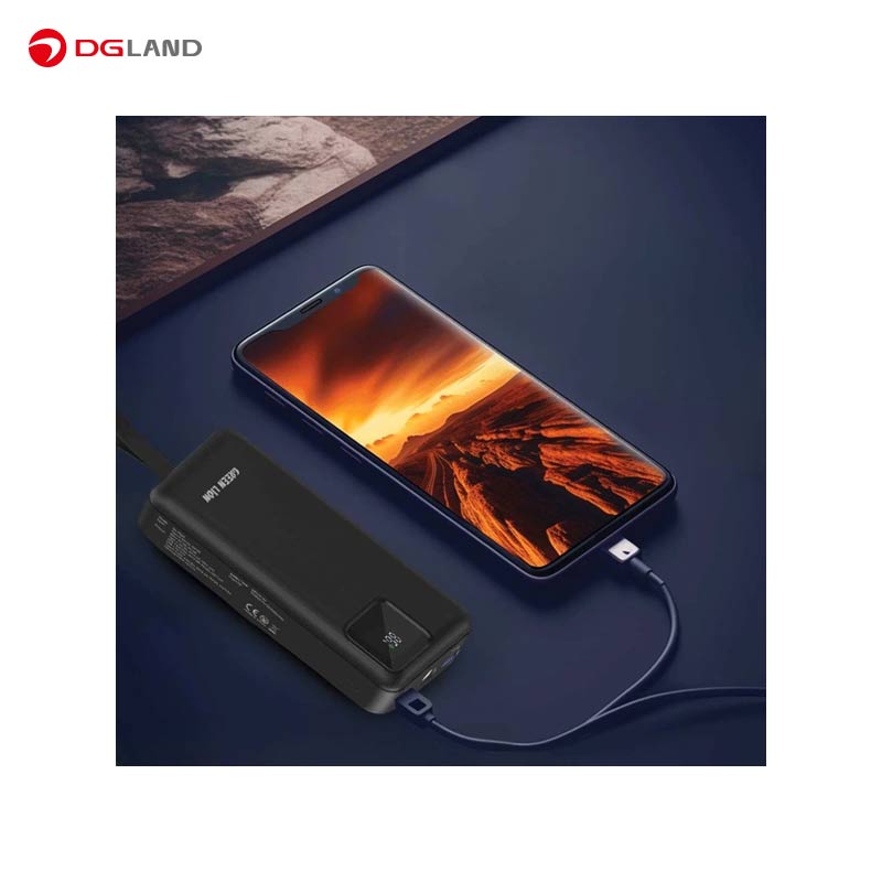 پاوربانک گرین لاین مدل Tank ظرفیت 30000 میلی‌آمپر ساعت