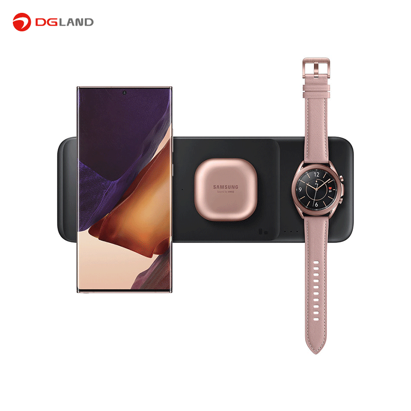 شارژر وایرلس سامسونگ مدل Trio EP-P6300 شارژر وایرلس سامسونگ مدل Trio EP-P6300