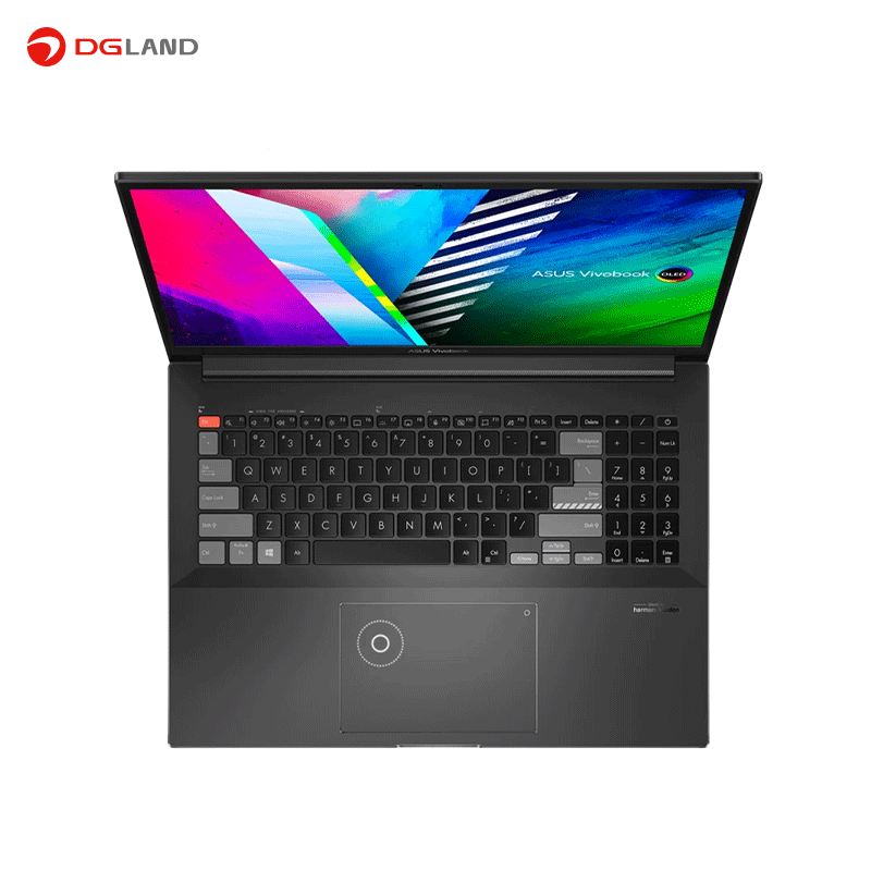 لپ تاپ ایسوس مدلVivoBook Pro 16X OLED M7600QE-C R5 5600H ظرفیت 512 گیگابایت رم 16 گیگابایت 16 اینچ