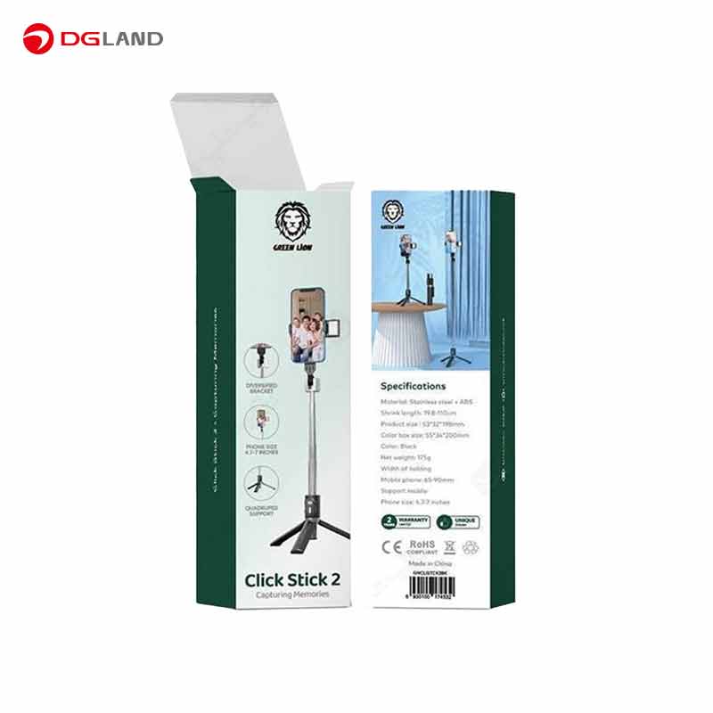 سه پایه نگهدارنده گوشی موبایل گرین لاین مدل Click Stick 2 سه پایه نگهدارنده گوشی موبایل گرین لاین مدل Click Stick 2