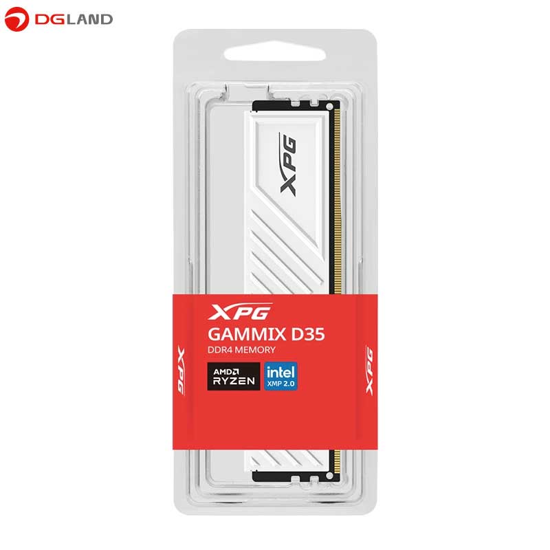 رم کامپیوتر DDR4 تک کاناله 3200 مگاهرتز CL16 ایکس پی جی مدل Gammix D35 ظرفیت 16 گیگابایت رم کامپیوتر DDR4 تک کاناله 3200 مگاهرتز CL16 ایکس پی جی مدل Gammix D35 ظرفیت 16 گیگابایت