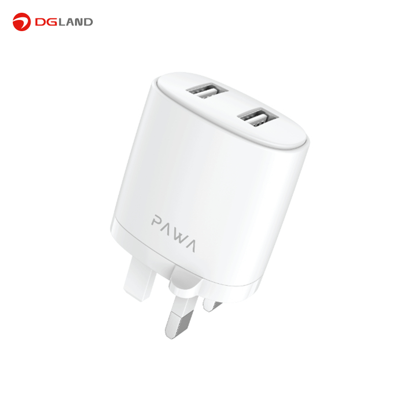 شارژر پاوا مدل Dual USB Port 2.4A به همراه کابل لایتنینگ شارژر پاوا مدل Dual USB Port 2.4A به همراه کابل لایتنینگ