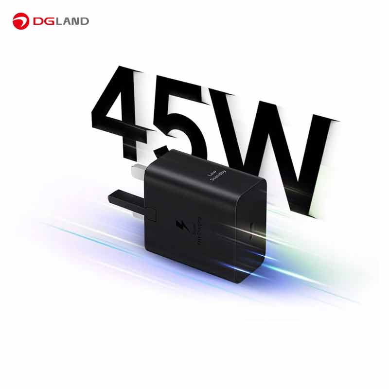 شارژر دیواری سه پین 45 وات سامسونگ مدل EP-T4511 Low Standby به همراه کابل 1.8 متری