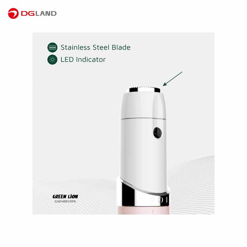 ماشین اصلاح صورت بانوان گرین لاین مدل Facial Hair Remover GNFHRRVR