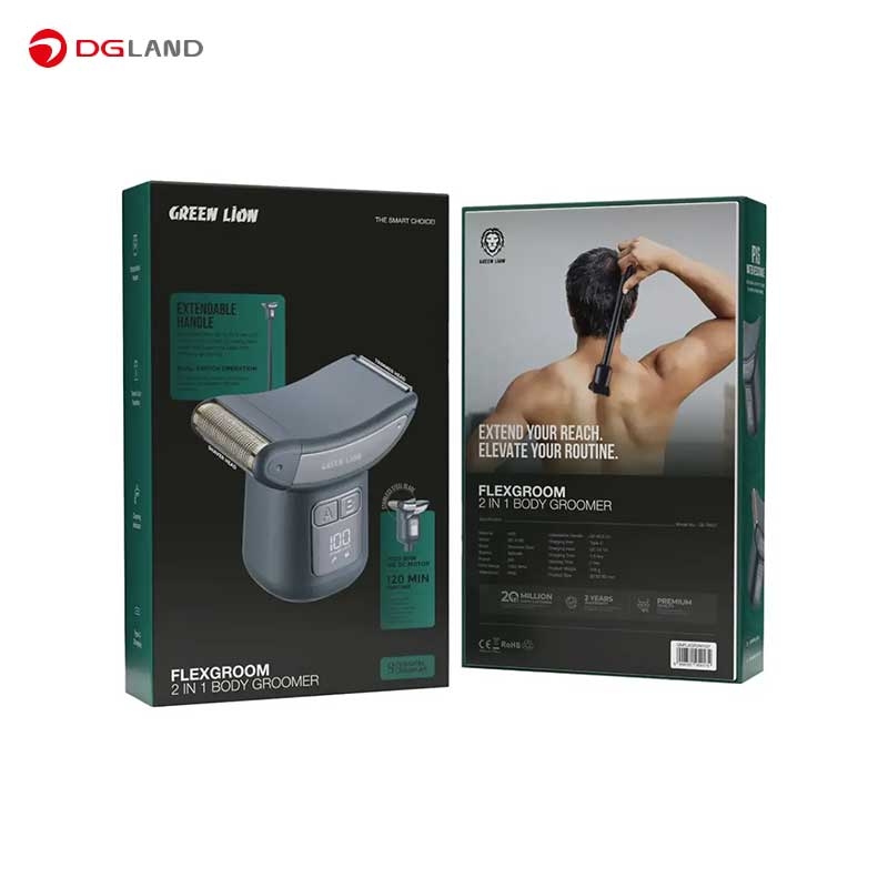 ماشین اصلاح شارژی موی سر و صورت گرین لاین مدل GNFLXGR2N1