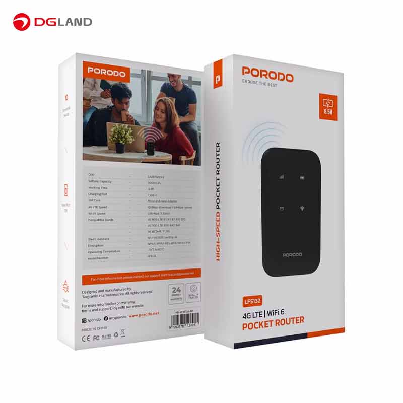مودم جیبی 4G/LTE پرودو مدل PD-LFST132