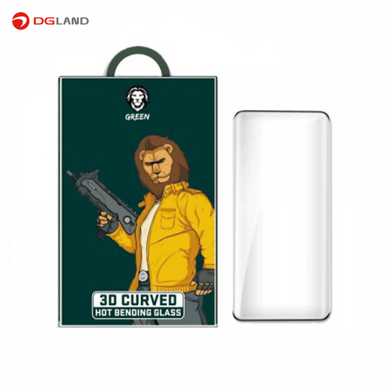 گلس گرین لاین مدل 3D Curved Edged مناسب برای گوشی موبایل Galaxy S22 plus