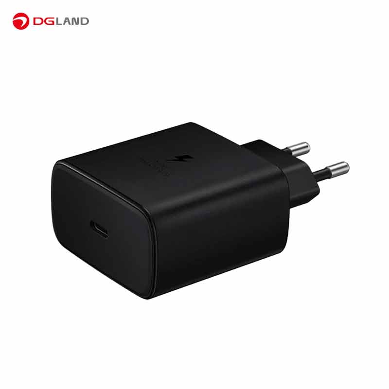 شارژر دیواری سامسونگ مدل EP-TA845 (2 پین) توان 45 وات