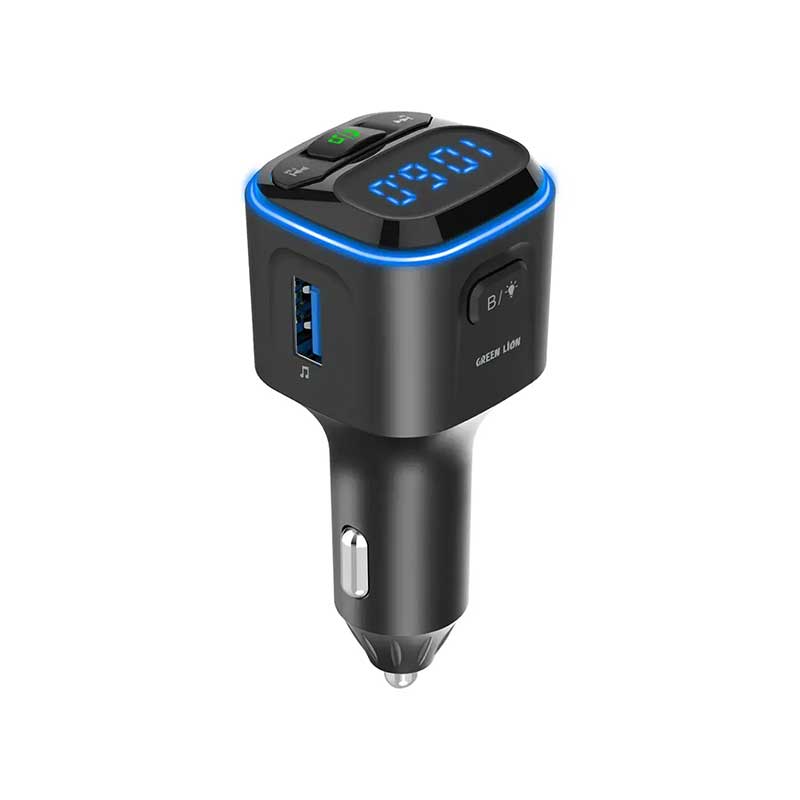 شارژر فندکی 36 وات گرین لاین  مدل GNBFMWTCC با FM Transmitter