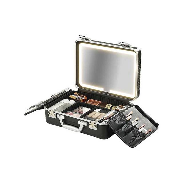 کیف لوازم آرایش مسافرتی پرودو مدل PDLFST4029 به همراه آینه LED جداشونده