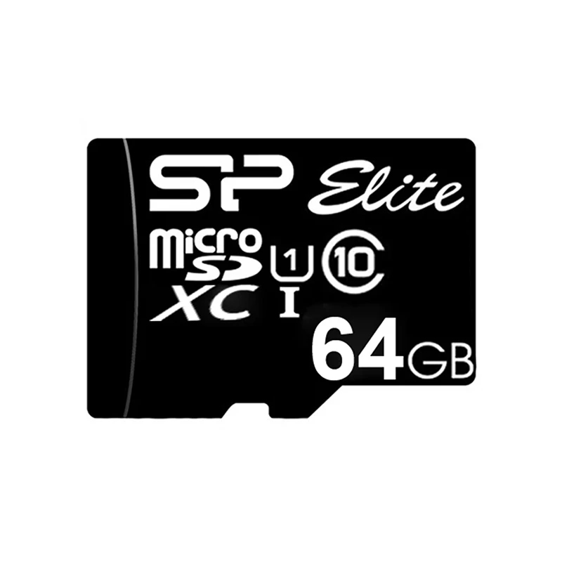 کارت حافظه‌ microSDXC سیلیکون پاور مدل Elite کلاس 10 استاندارد UHC-I U1 سرعت 100MBps ظرفیت 64 گیگابایت