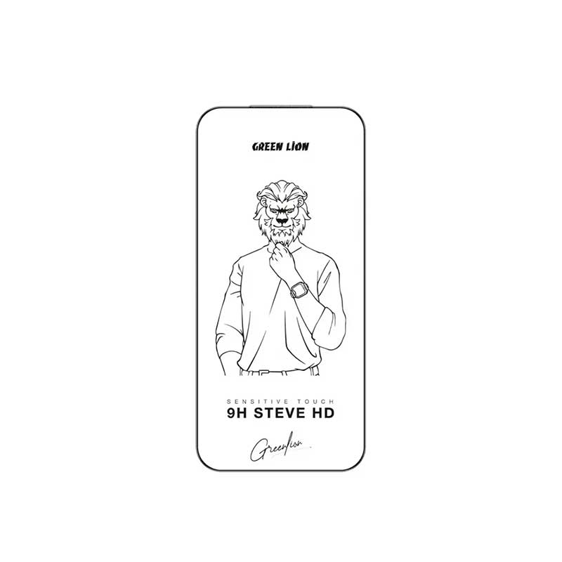 محافظ صفحه نمایش گرین لاین مدل 9H steve GN9HSGL17P مناسب برای گوشی موبایل اپل iPhone 17 Pro