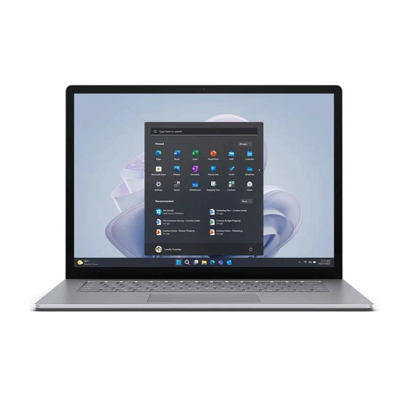لپ تاپ مایکروسافت مدل Surface Laptop 5 i7 1255U ظرفیت 512 گیگابایت رم 16 گیگابایت 15 اینچ