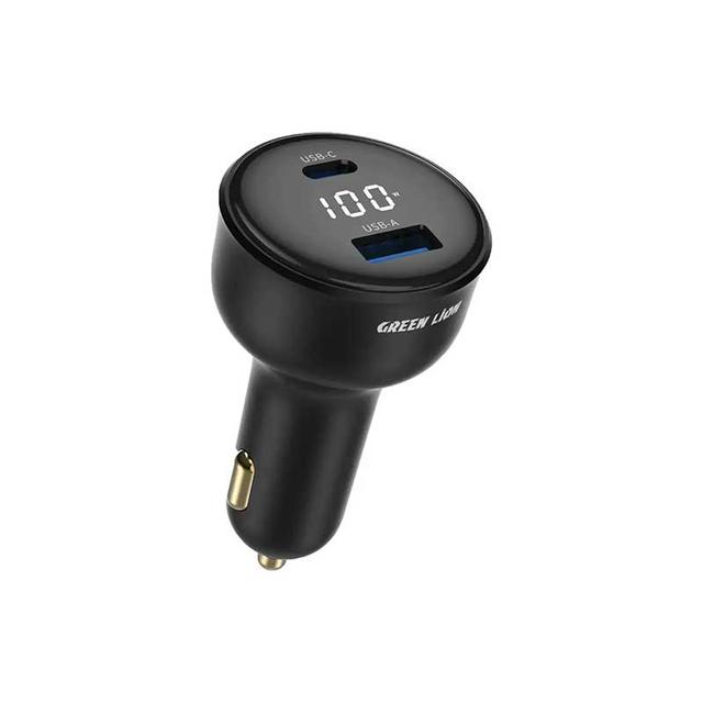 شارژر فندکی 28 وات گرین لاین مدل GNCC28DULPT