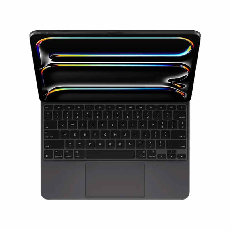 کیبورد تبلت اپل مدل Magic مناسب برای iPad Pro نسل M4 سایز 13 اینچی