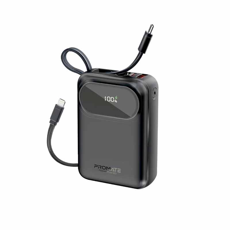 پاوربانک پرومیت مدل POWERPOD-20 ظرفیت 20000 میلی‌آمپرساعت