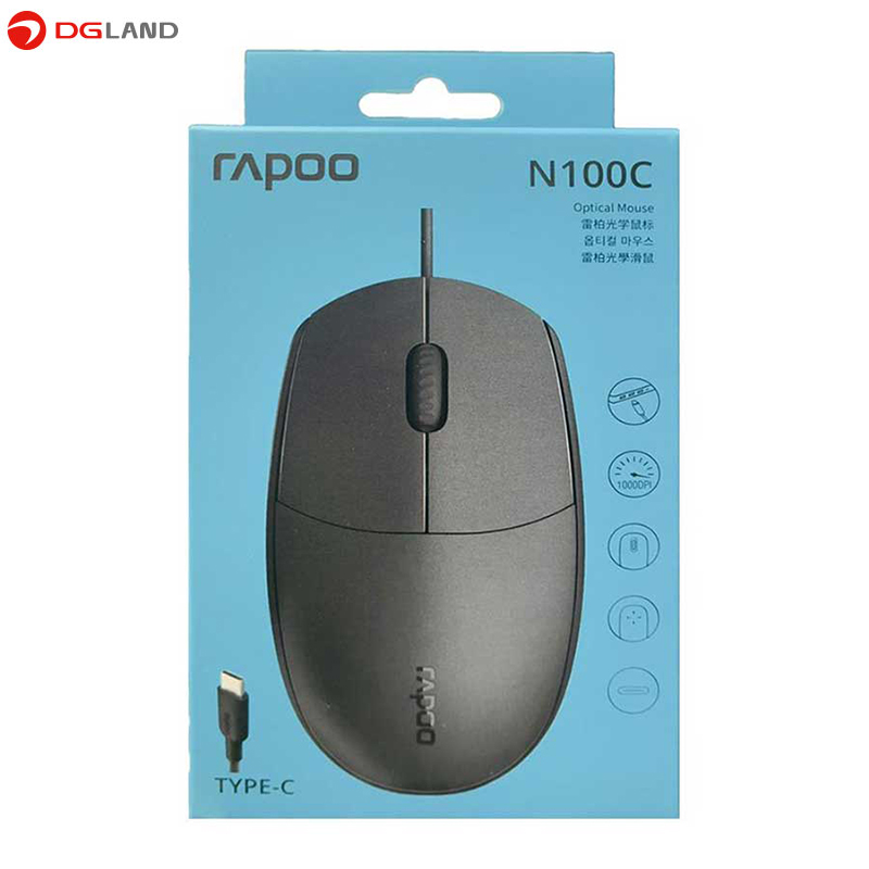 ماوس باسیم رپو مدل N100C ماوس باسیم رپو مدل N100C