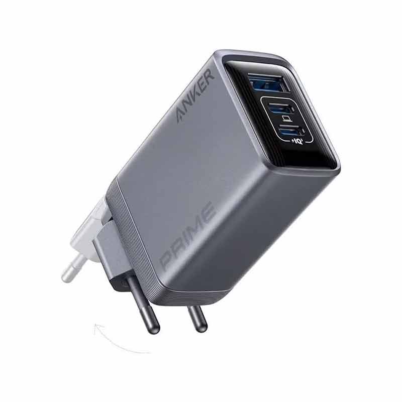 شارژر دیواری انکر 3 پورت 100 وات مدل A2688341 شارژر دیواری انکر 3 پورت 100 وات مدل A2688341