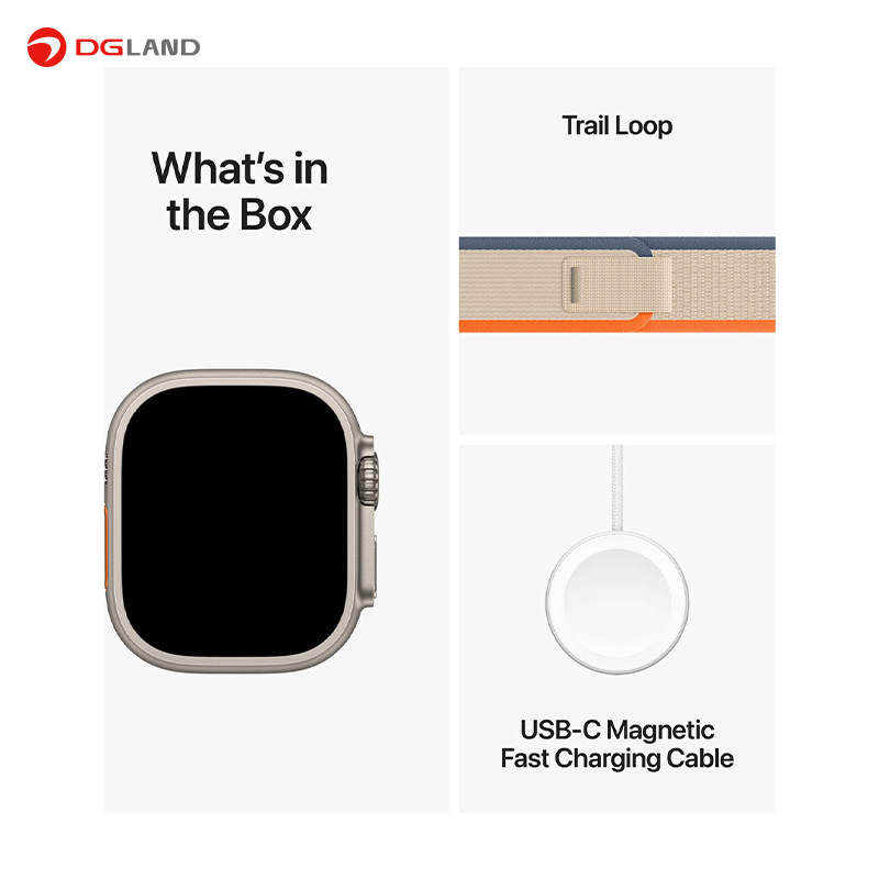 ساعت هوشمند اپل مدل Apple Watch Ultra 2 (Trail Loop Band) 49 mm ساعت هوشمند اپل مدل Apple Watch Ultra 2 (Trail Loop Band) 49 mm