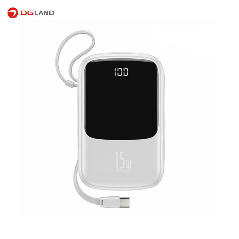 شارژر همراه باسئوس مدل PPQD-A01 ظرفیت 10000 میلی آمپر ساعت شارژر همراه باسئوس مدل PPQD-A01 ظرفیت 10000 میلی آمپر ساعت