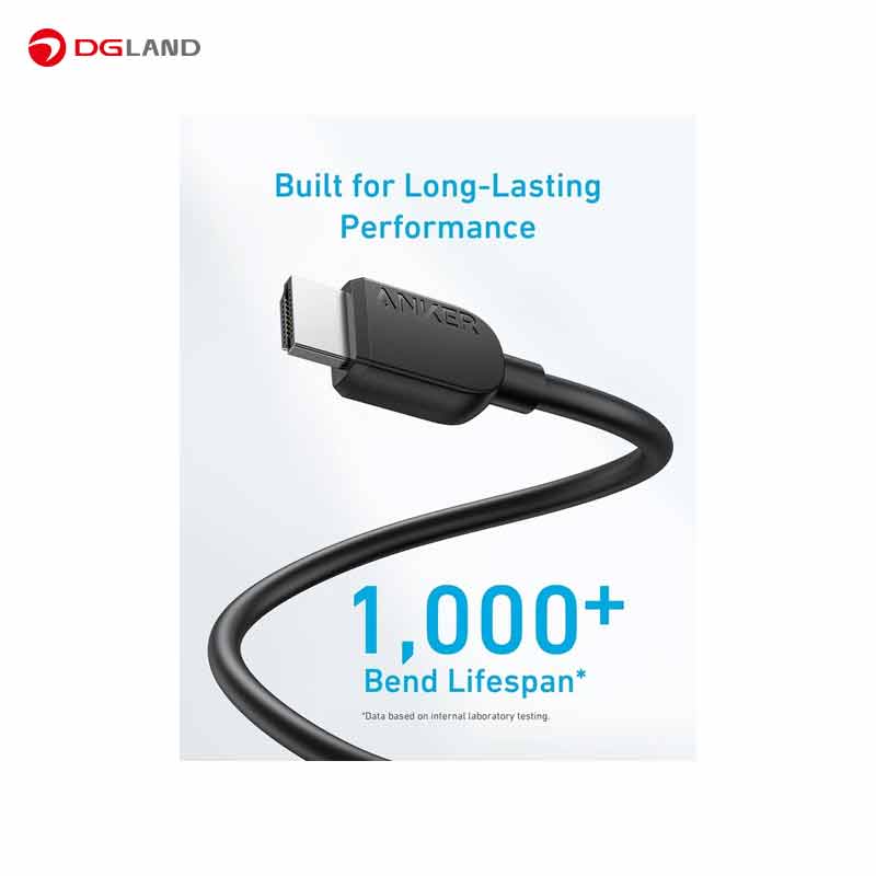 کابل HDMI انکر مدل A8742 طول 1.8 متر کابل HDMI انکر مدل A8742 طول 1.8 متر