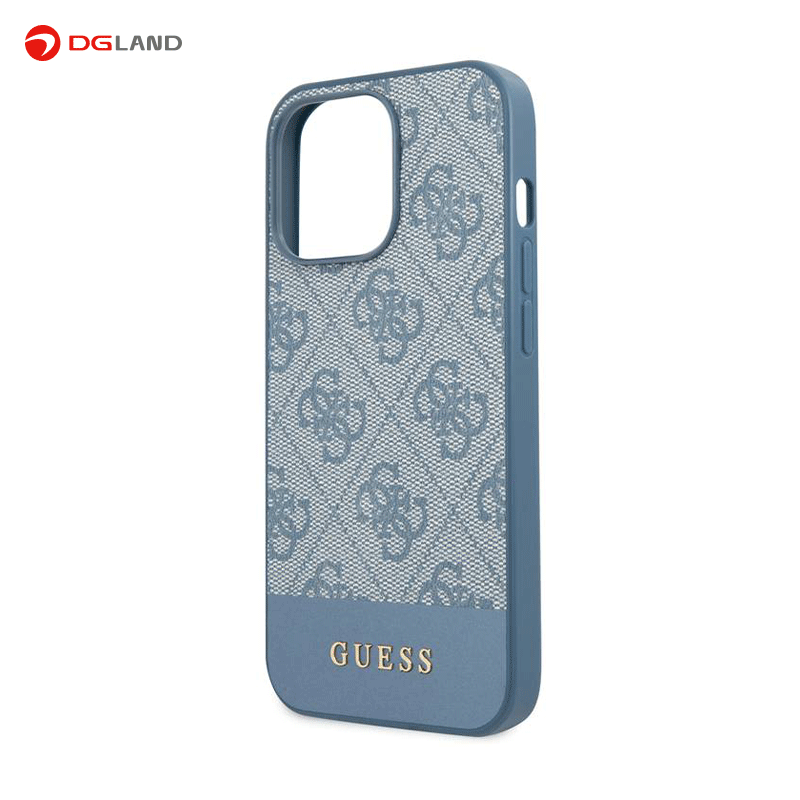 کاور iPhone 13 pro طرح Guess PCTPU 4G PU Case With Bottom Stripe Metal Logo کاور iPhone 13 pro طرح Guess PCTPU 4G PU Case With Bottom Stripe Metal Logo