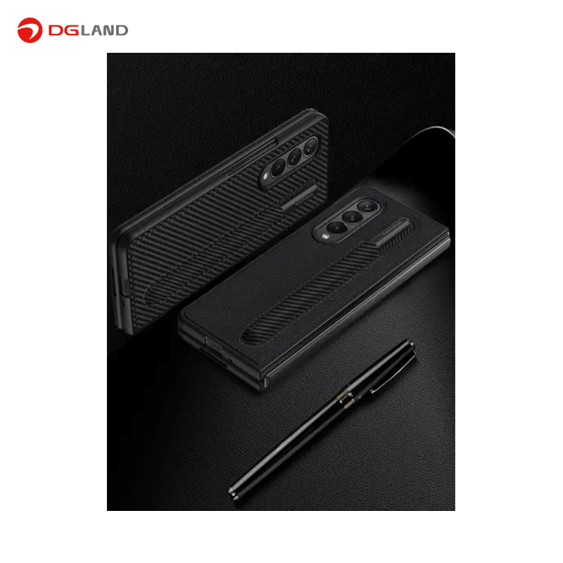 کاور چرمی سامسونگ مدل GKK مناسب برای گوشی موبایل Galaxy Z Fold 3 کاور چرمی سامسونگ مدل GKK مناسب برای گوشی موبایل Galaxy Z Fold 3