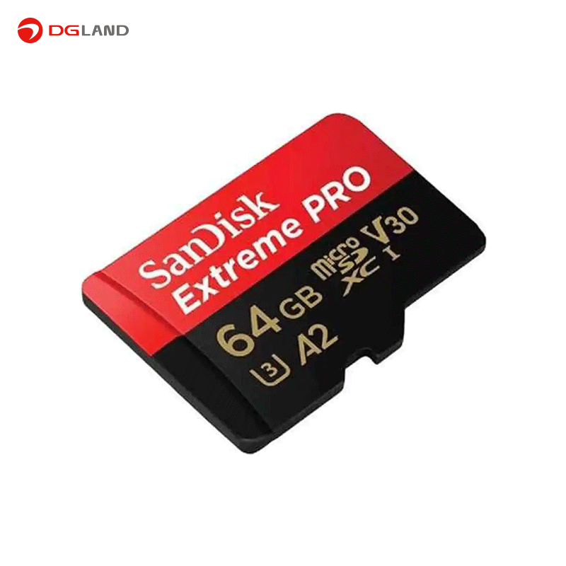 کارت حافظه سن دیسک مدل Extreme Pro SDSQXCY حافظه 64 گیگابایت همراه با آداپتور کارت حافظه سن دیسک مدل Extreme Pro SDSQXCY حافظه 64 گیگابایت همراه با آداپتور