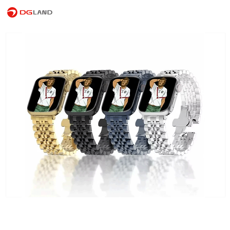 بند اپل واچ گرین مدل Mettalic Picollap مناسب برای اپل واچ 44-42mm بند اپل واچ گرین مدل Mettalic Picollap مناسب برای اپل واچ 44-42mm