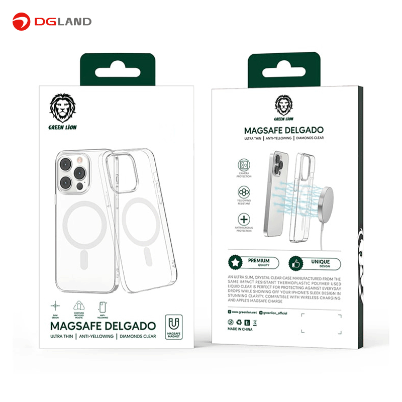 کاور گرین مدل Magsafe Delgado مناسب برای گوشی موبایل اپل iPhone 13 ProMax کاور گرین مدل Magsafe Delgado مناسب برای گوشی موبایل اپل iPhone 13 ProMax