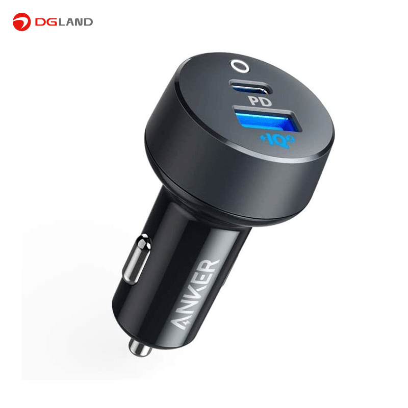 شارژر فندکی انکر مدل PowerDrive PD+ 2 A2721 شارژر فندکی انکر مدل PowerDrive PD+ 2 A2721