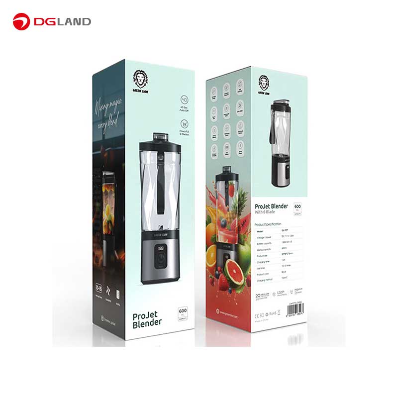 شیکر شارژی گرین لاین مدل GL-PJ7 GNPJ7BLDR گنجایش 0.600 لیتر شیکر شارژی گرین لاین مدل GL-PJ7 GNPJ7BLDR گنجایش 0.600 لیتر