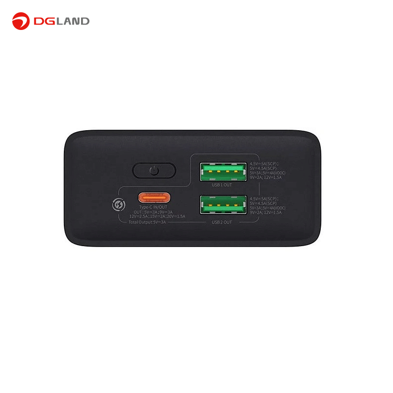 شارژر همراه باسئوس مدل PPAD050101 ظرفیت 20000 میلی آمپر ساعت شارژر همراه باسئوس مدل PPAD050101 ظرفیت 20000 میلی آمپر ساعت