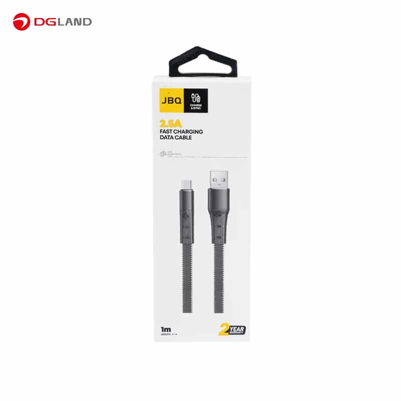 کابل شارژ USB-A به Type-c جی بی کیو مدل CA-620c کابل شارژ USB-A به Type-c جی بی کیو مدل CA-620c