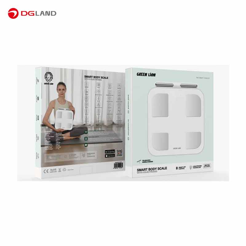 ترازو هوشمند گرین لاین مدل GNSMBDSCAL Smart Body Scale ترازو هوشمند گرین لاین مدل GNSMBDSCAL Smart Body Scale