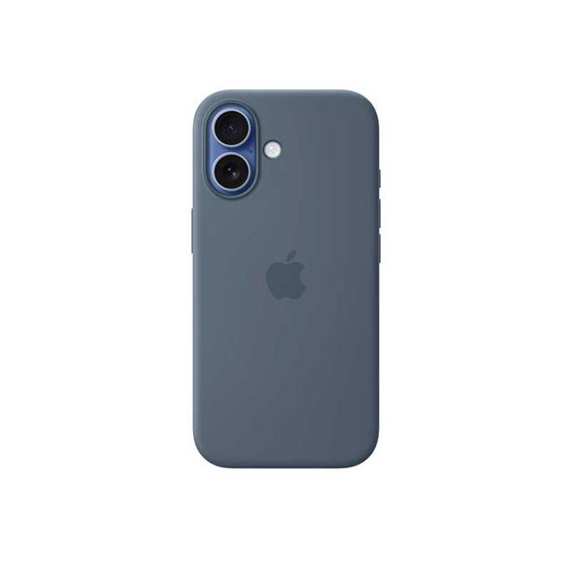 کاور اورجینال اپل مدل Mgew4 سیلیکونی همراه با مگ سیف مناسب برای گوشی موبایل اپل iPhone 17