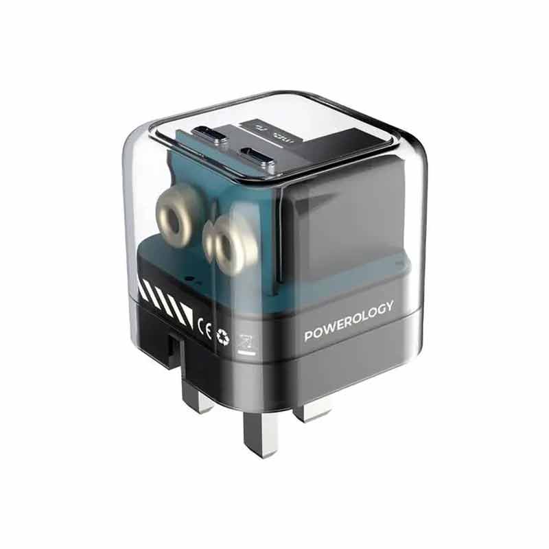 شارژر دیواری 35 وات پاورولوژی مدل pwcuqc020 شارژر دیواری 35 وات پاورولوژی مدل pwcuqc020